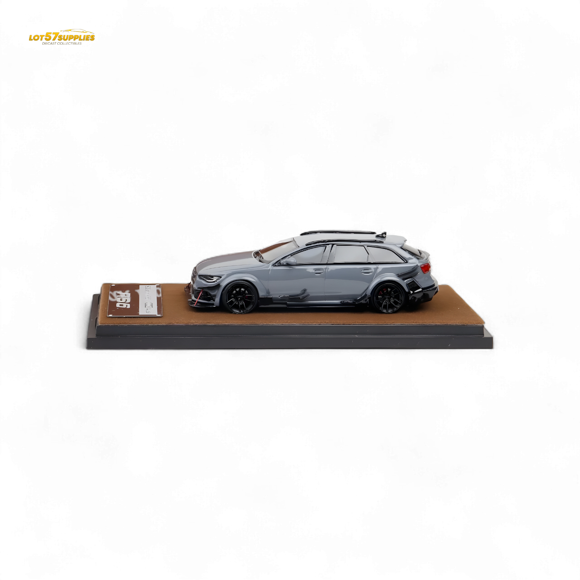 Qidian Model Audi RS6 Avant C7 Cement Grey 1:64