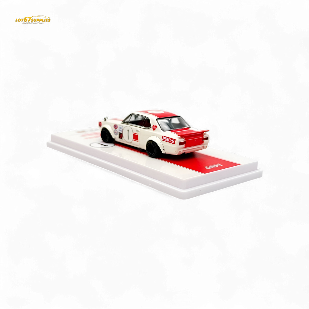 INNO64 Nissan Skyline 2000 GT-R KPGC10 #1 Takahashi Kunimitsu Fuji Masters 1971 1:64