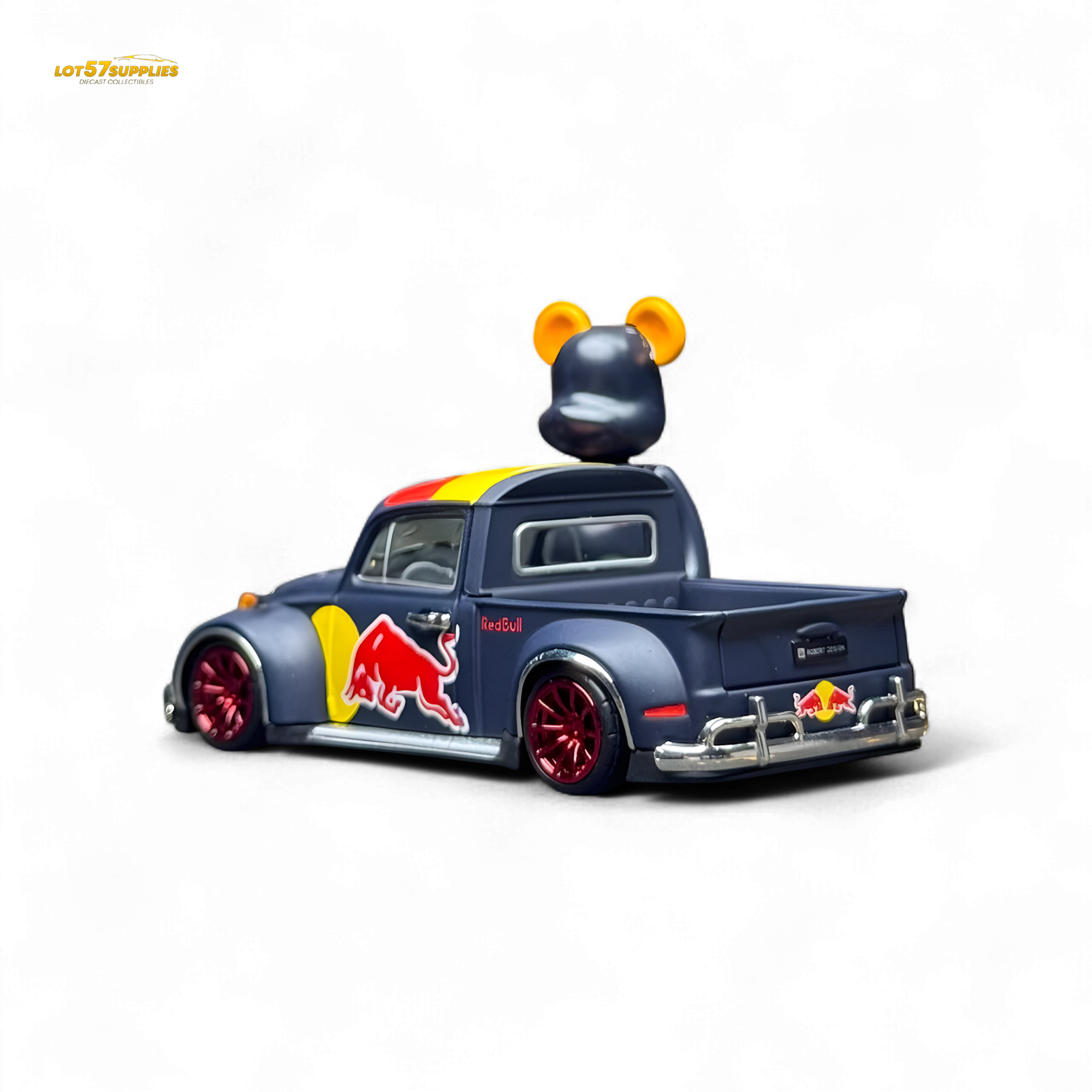 Liberty64 VW Beetle Pickup Red Bull 1:64