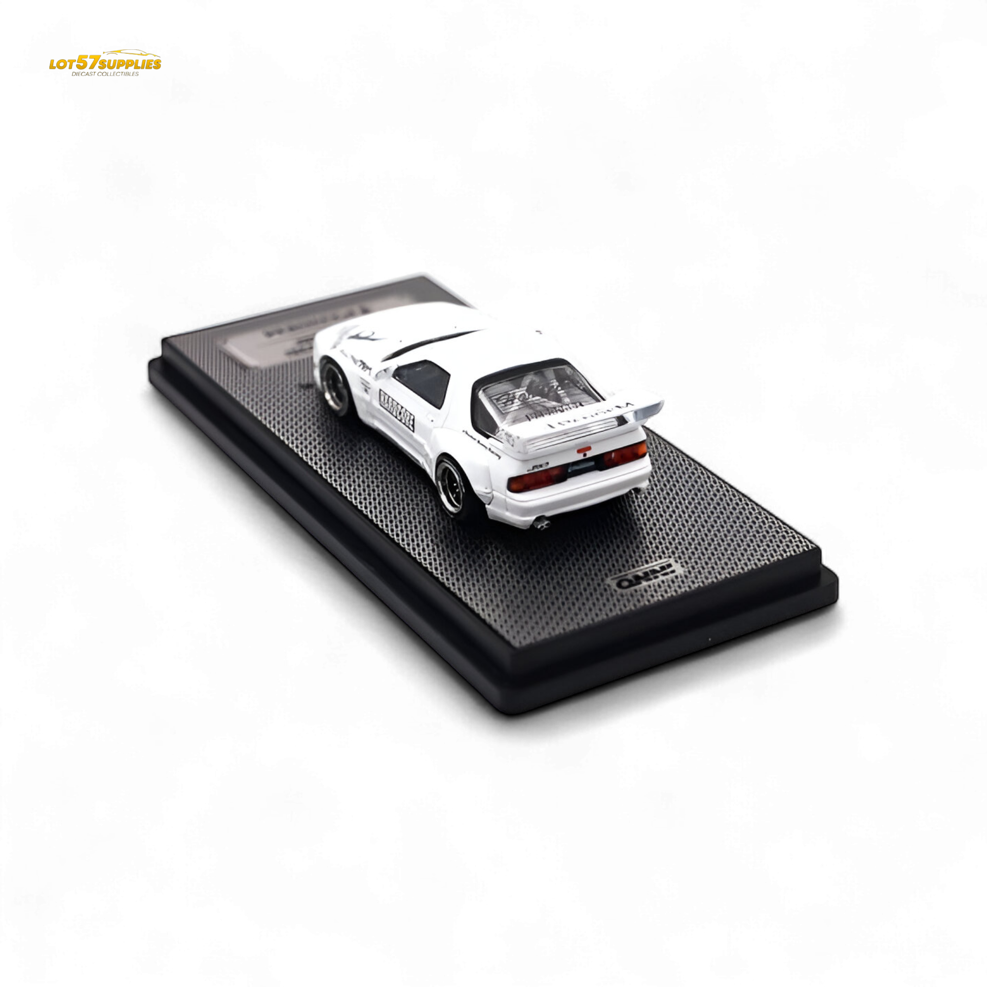 INNO64 Mazda RX-7 FC3S Pandem Aero White 1:64