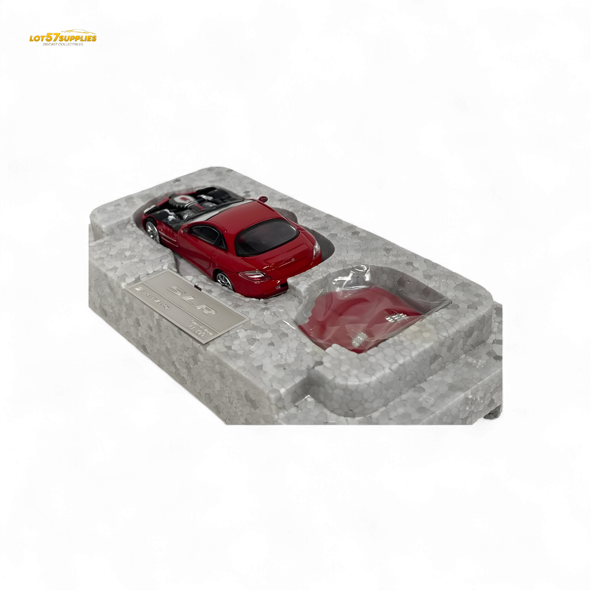 Street Weapon Mercedes-Benz McLaren SLR Red 1:64
