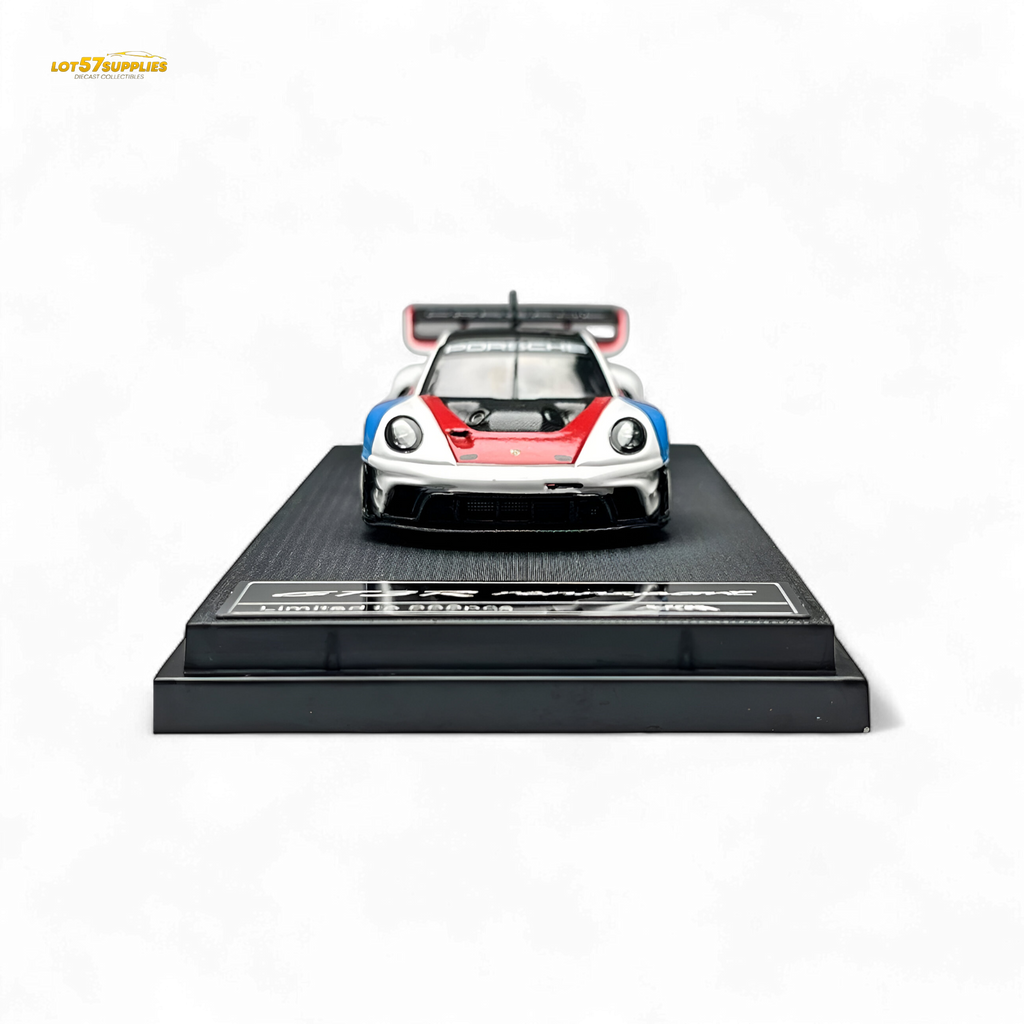 HKM Model Porsche 911 GT3 Rennsport White 1:64