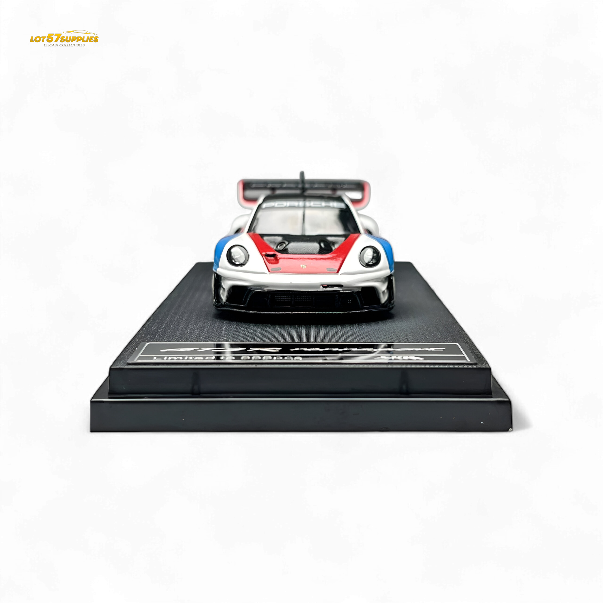 HKM Model Porsche 911 GT3 Rennsport White 1:64