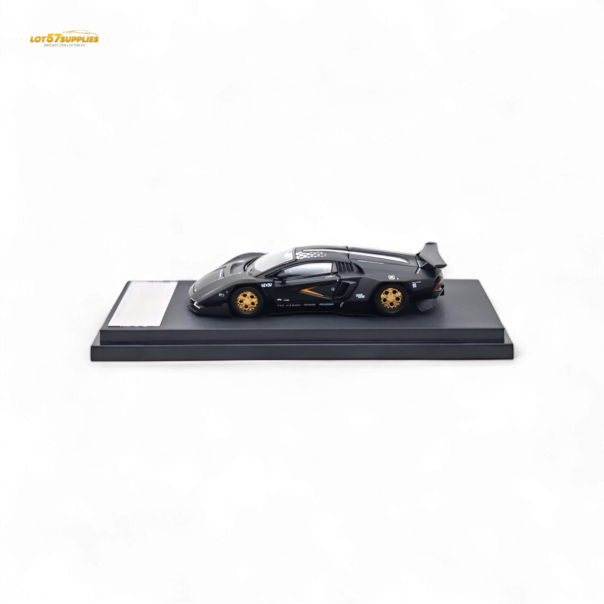 TimeMicro Countach Black 1:64
