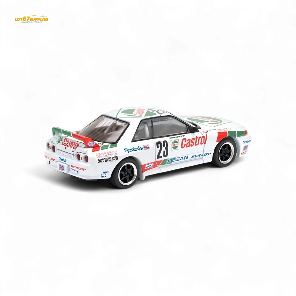 Poprace GT-R R32 Macau Guia Race 1990 Winner White 1:64