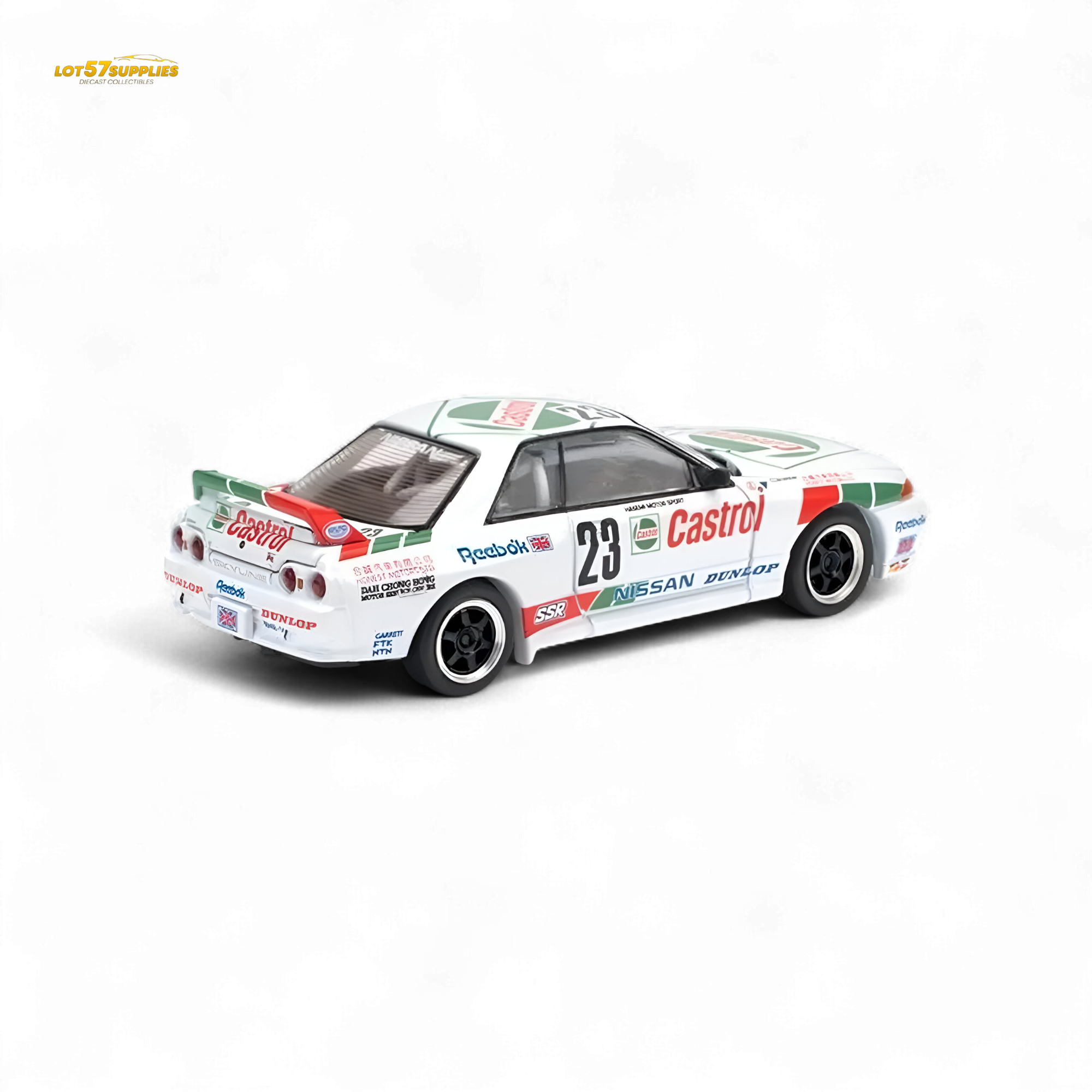 Poprace GT-R R32 Macau Guia Race 1990 Winner White 1:64