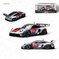 HKM Model Porsche 911 GT3 Rennsport Silver 1:64