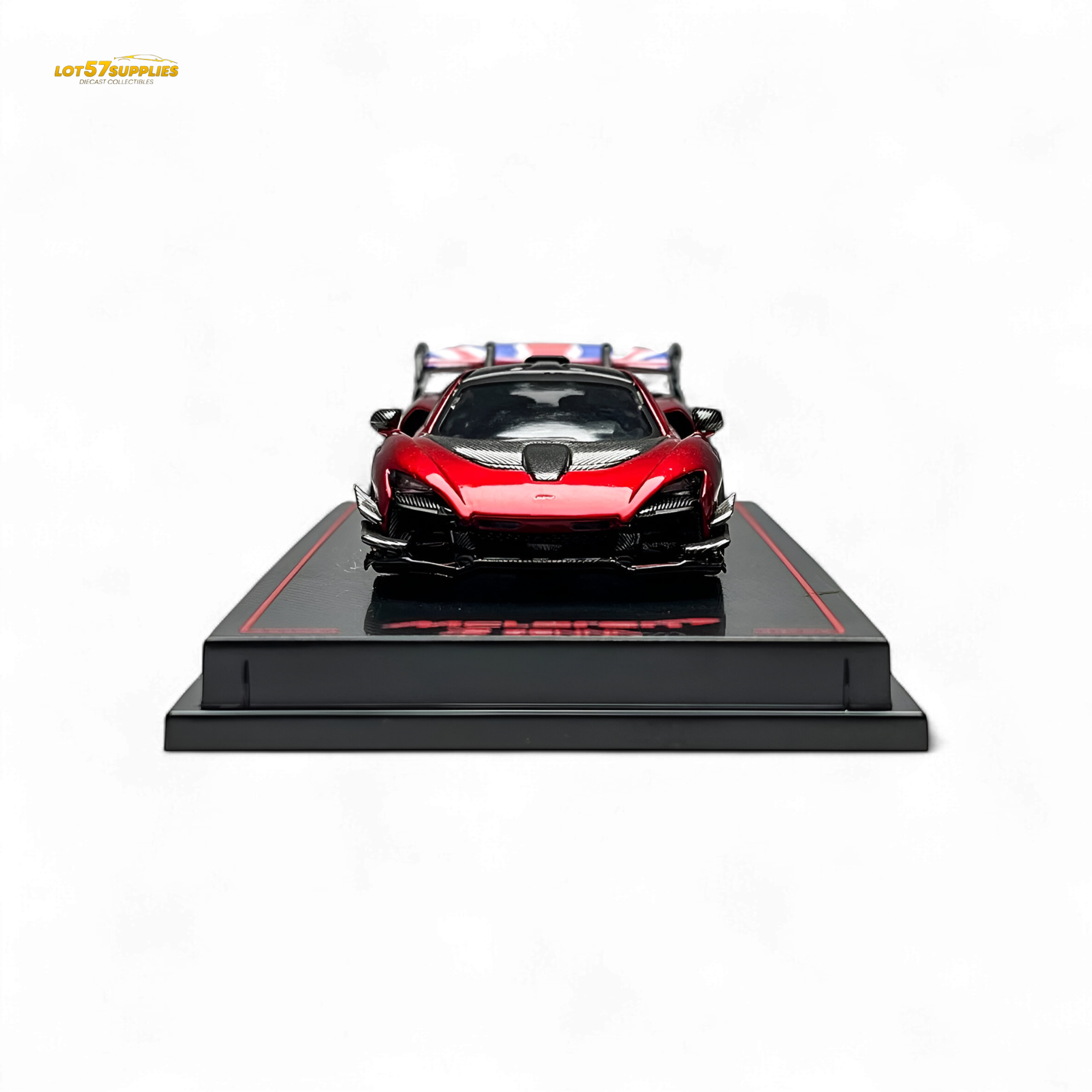 CM Model McLaren Senna GTR Metallic Red 1:64