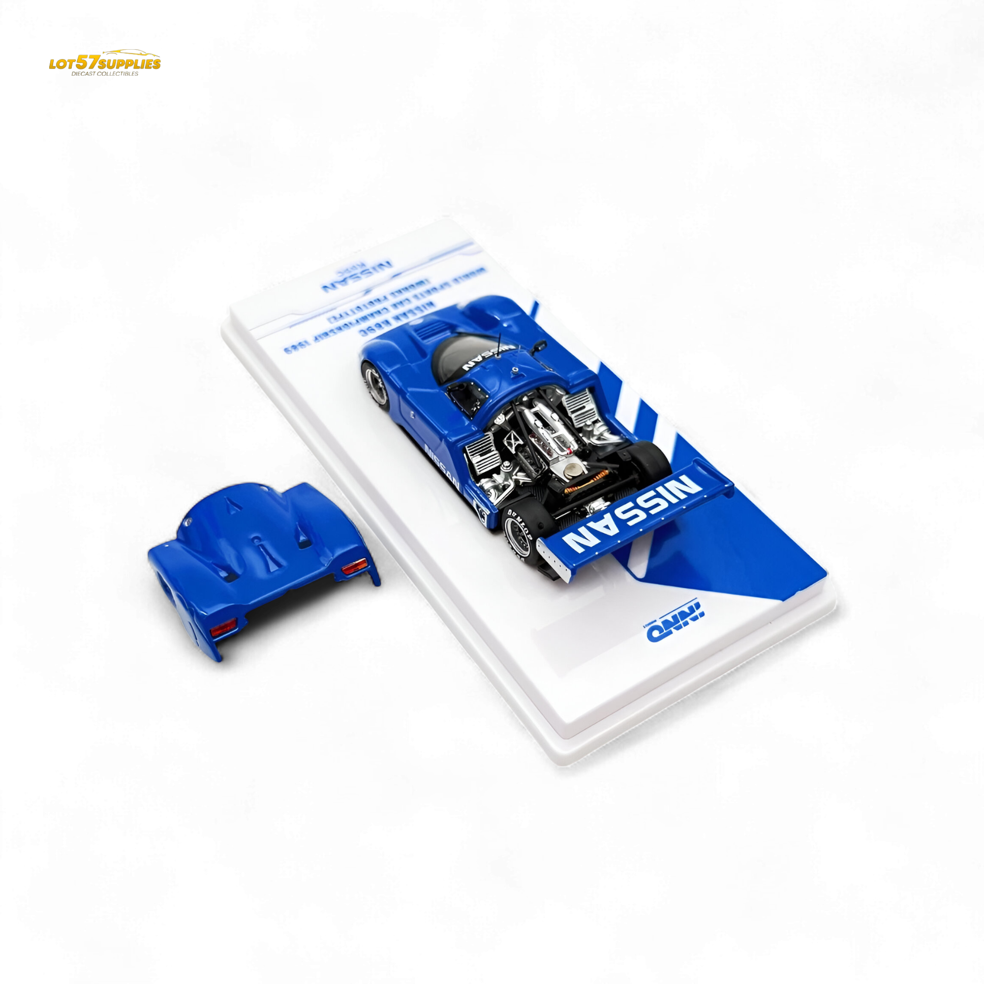 INNO64 Nissan R89C Blue Championship 1989 1:64