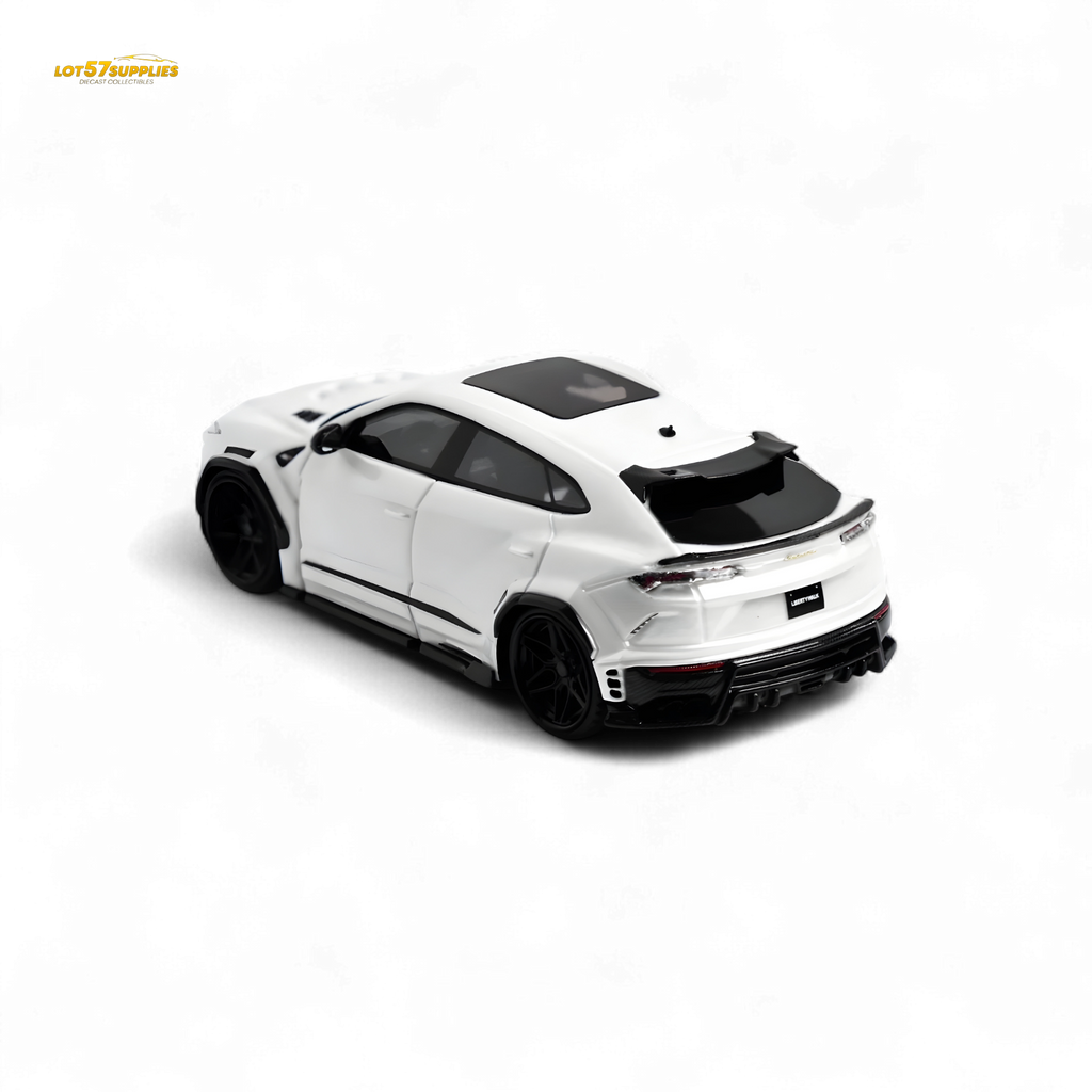 Flame Lamborghini Urus LBWK Bianco Icarus White 1:64