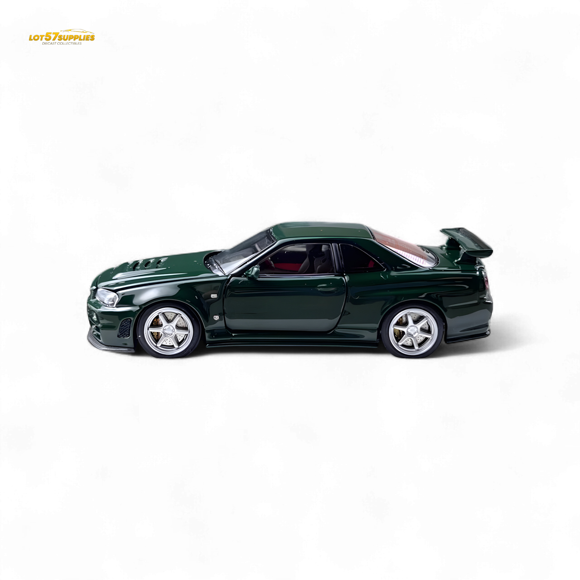 PGM Nissan GTR R34 Z-TUNE British Green 1:64