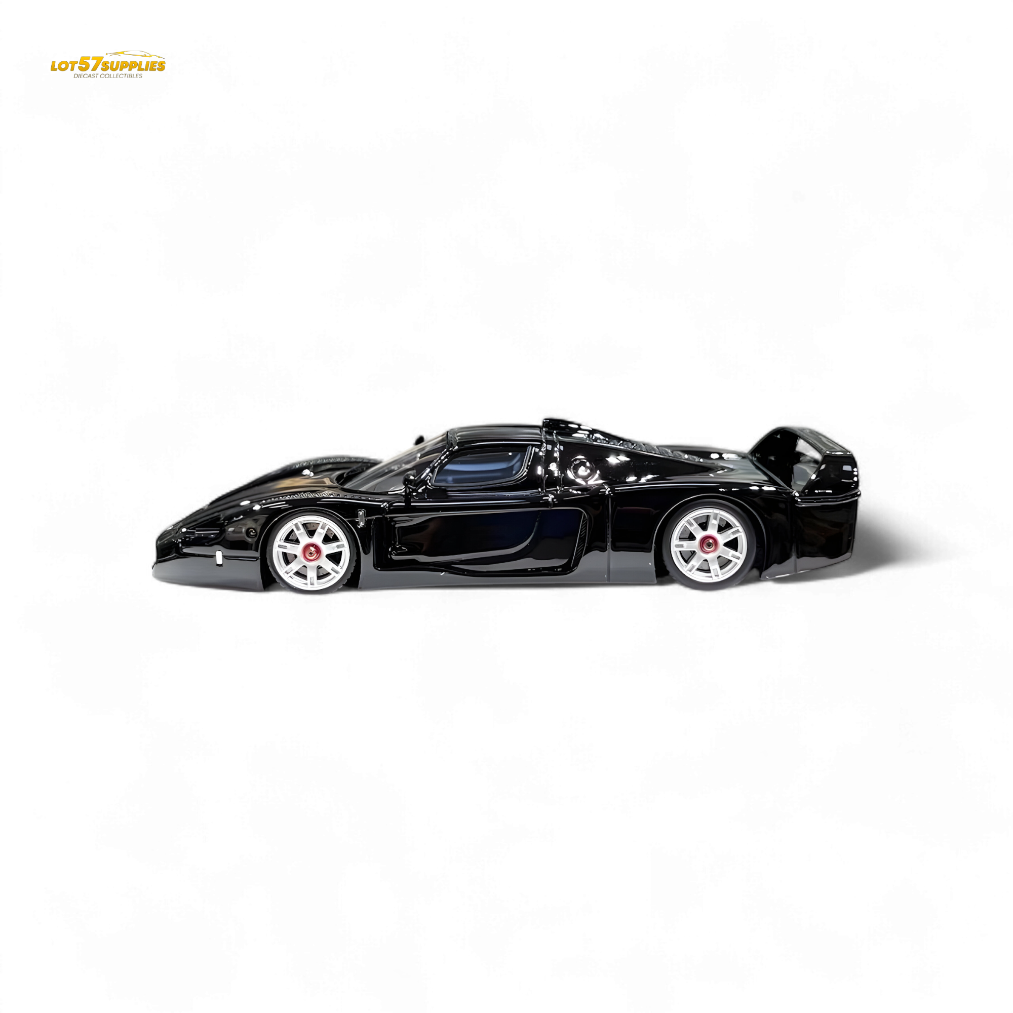 YM Model Maserati MC12 Stradale Corsa Black 1:64
