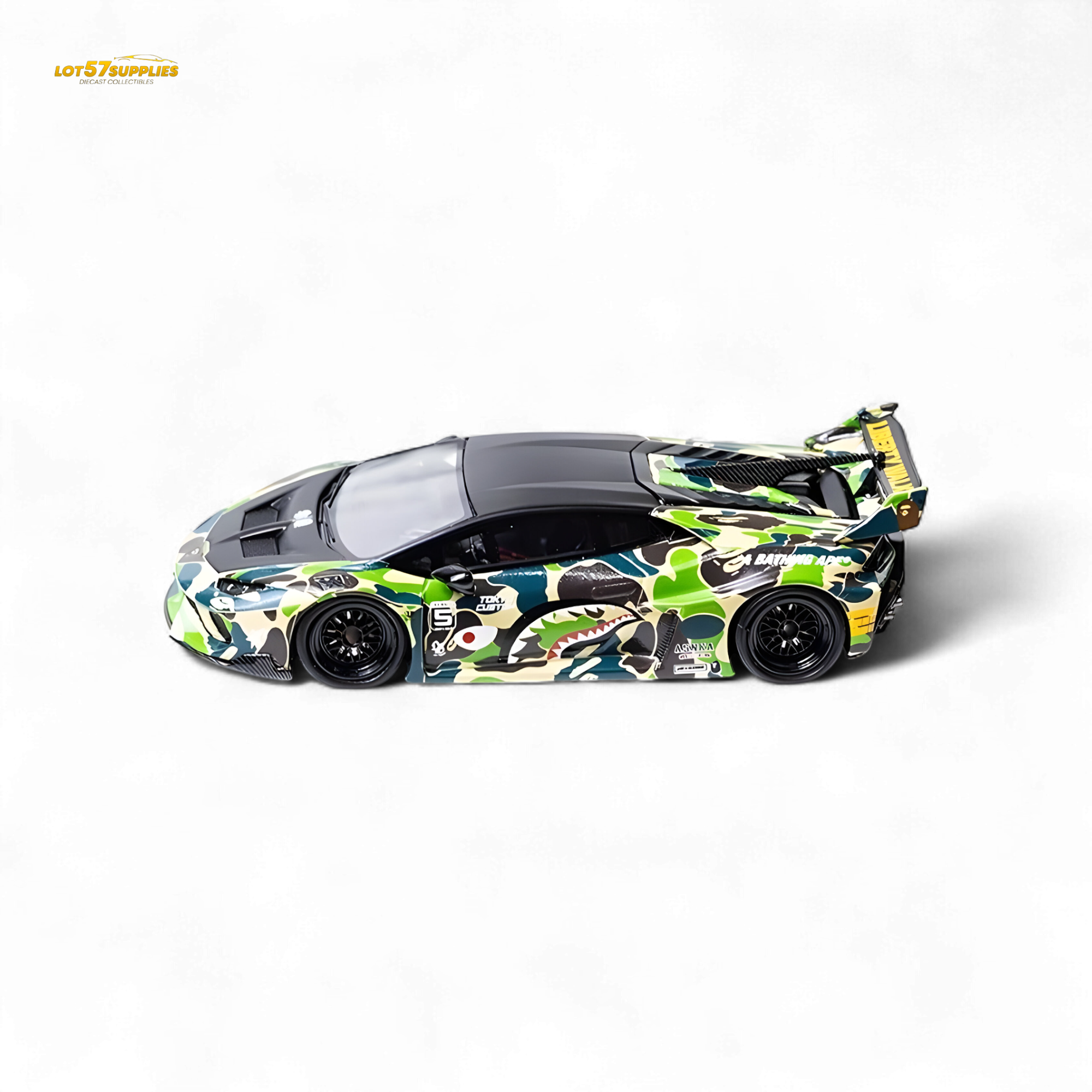 Flame Lamborghini Huracan LP610-4 LWBK WideBody Camouflage 1:64