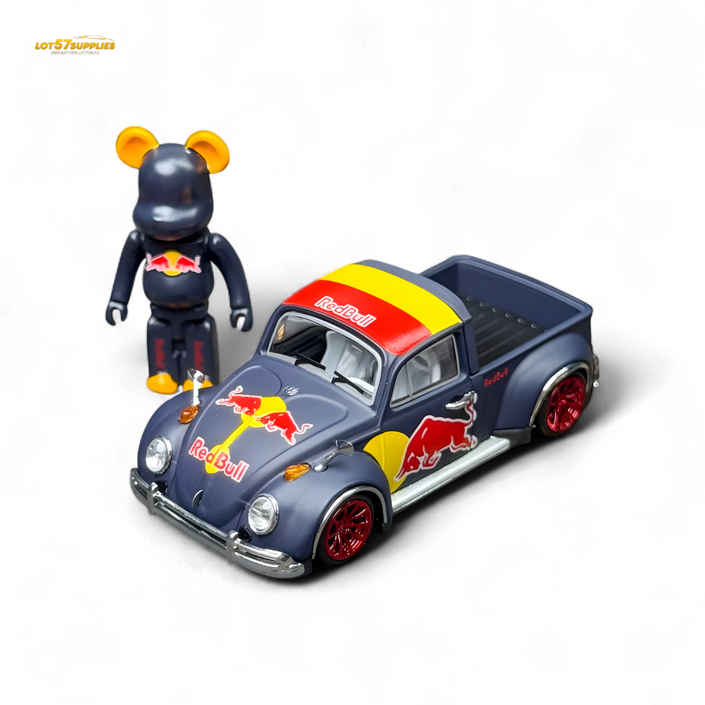 Liberty64 VW Beetle Pickup Red Bull 1:64