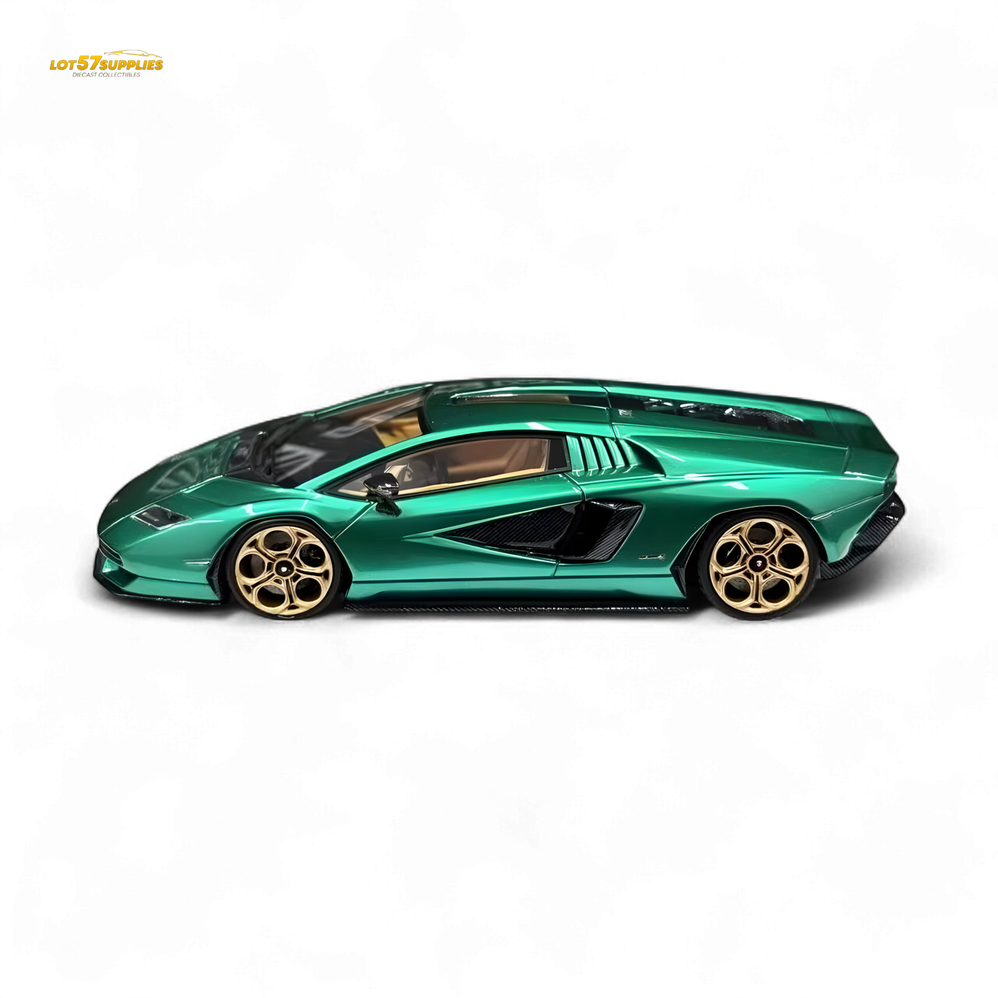 FuelMe Model Lamborghini Countach LPI 800-4 Verde Arbete 1:64
