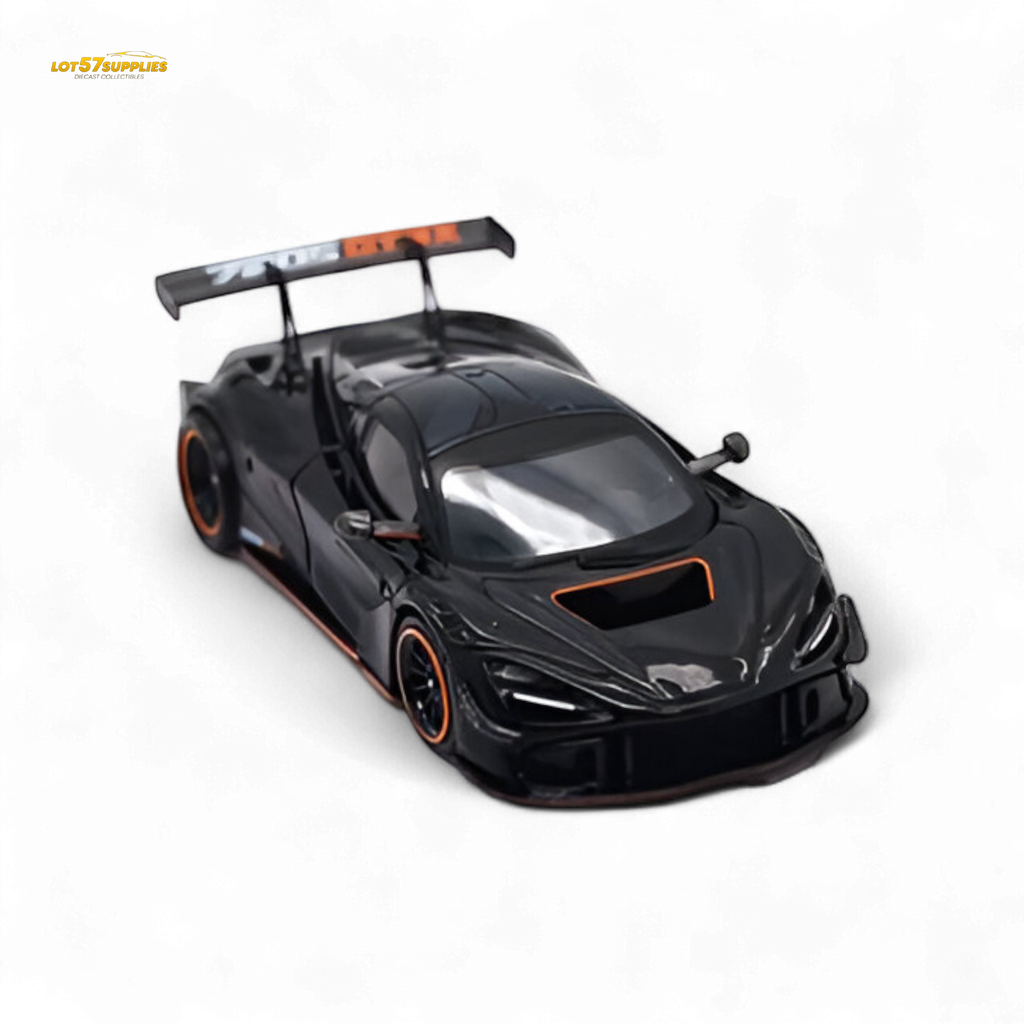 CM Model McLaren 720S GT3X Black 1:64