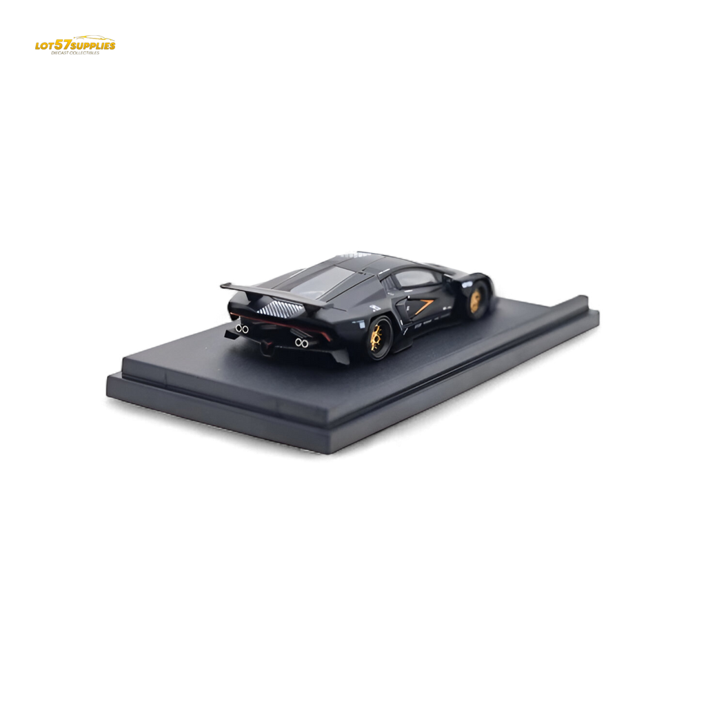 TimeMicro Countach Black 1:64