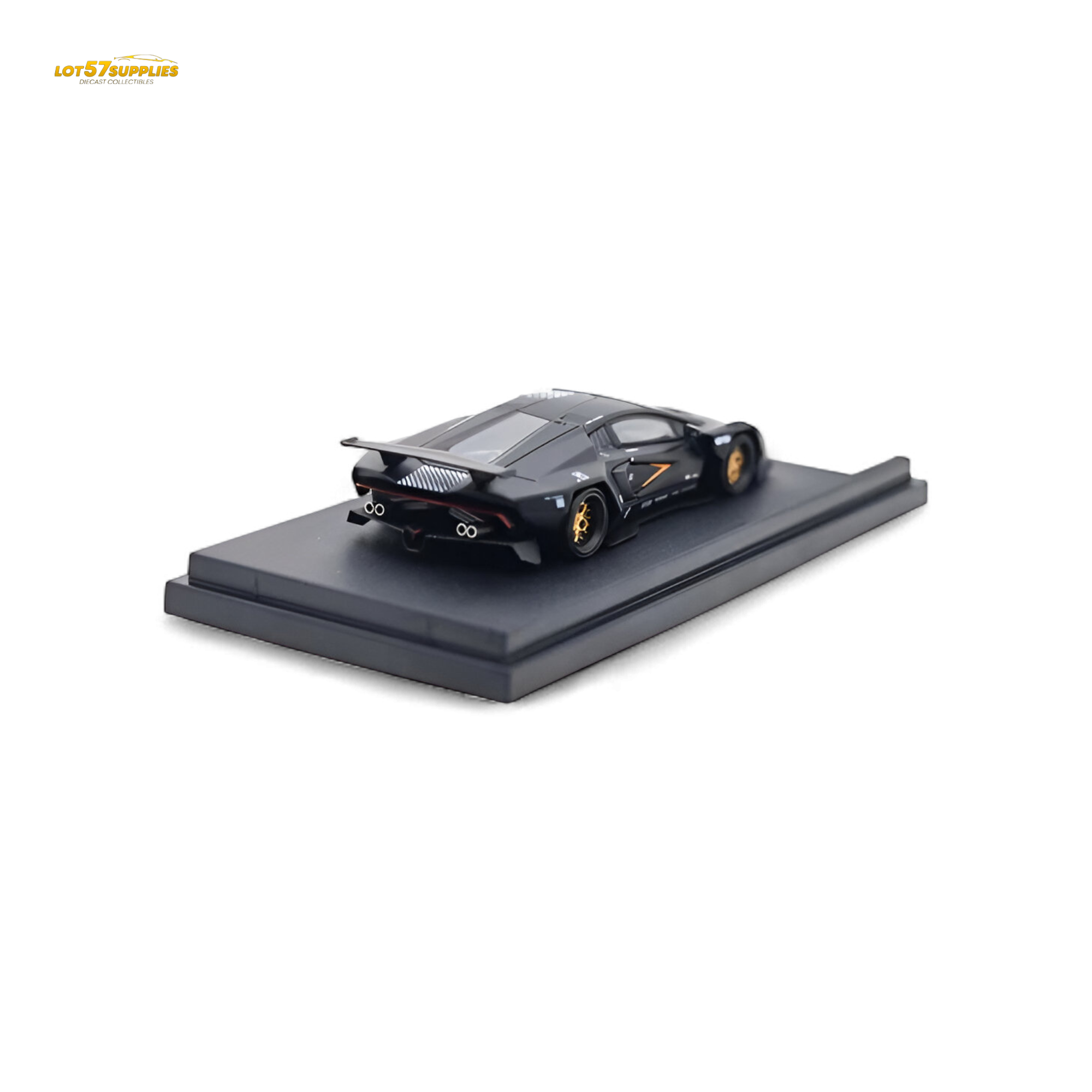 TimeMicro Countach Black 1:64