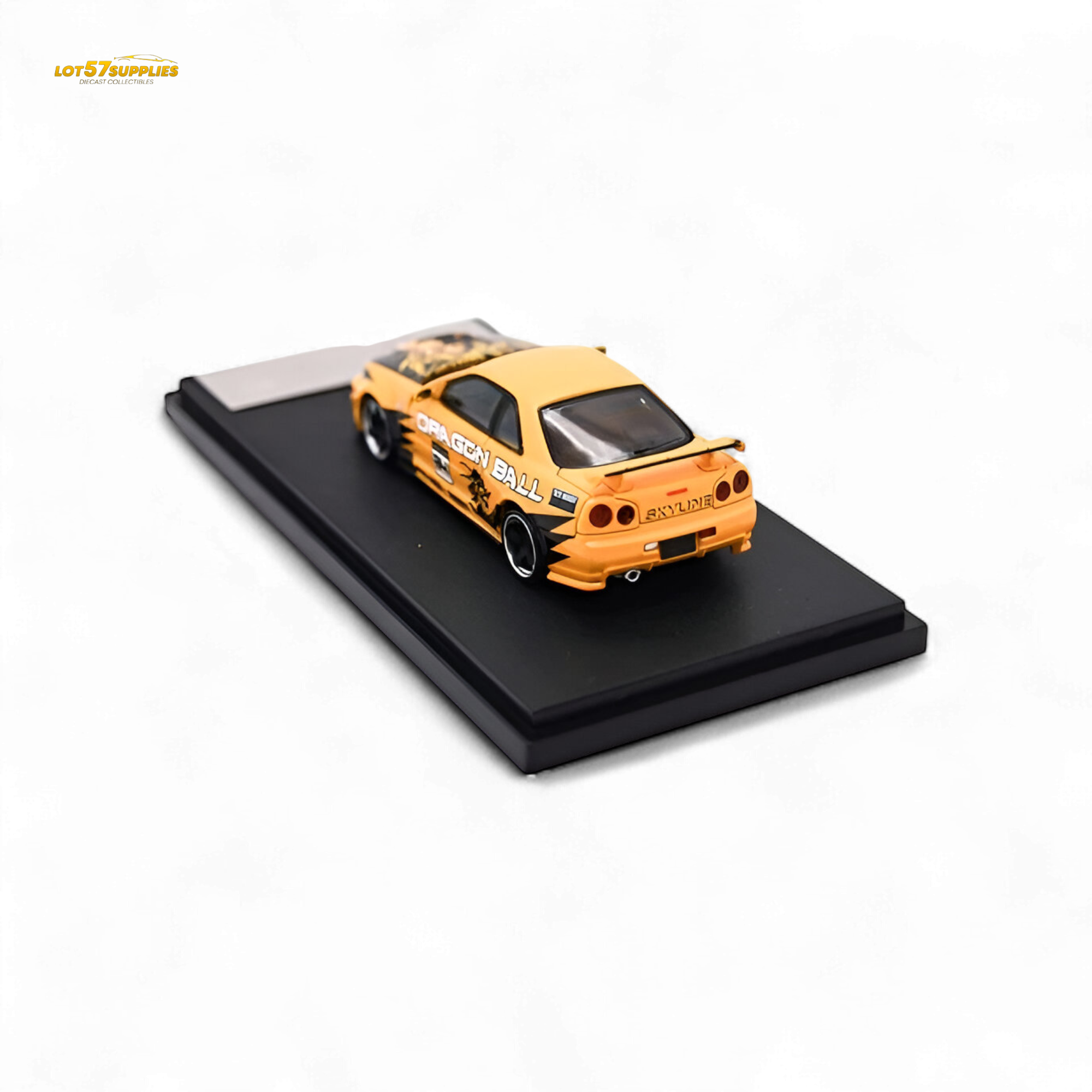 Fast Speed Skyline R34 GT-R Orange Dragon Z 1:64