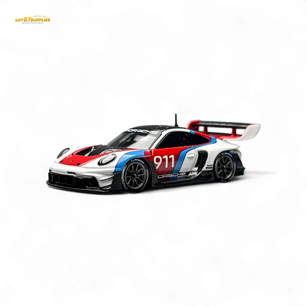 HKM Model Porsche 911 GT3 Rennsport White 1:64