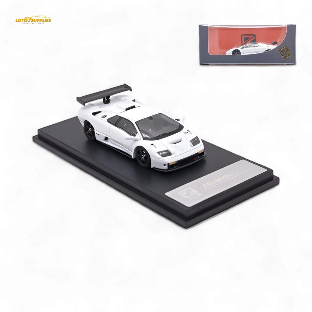 DCM Lamborghini Diablo GT-R White 1:64