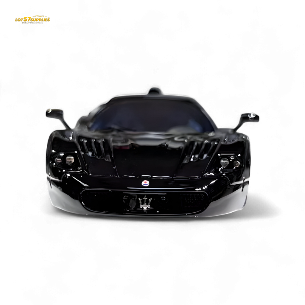 YM Model Maserati MC12 Stradale Corsa Black 1:64