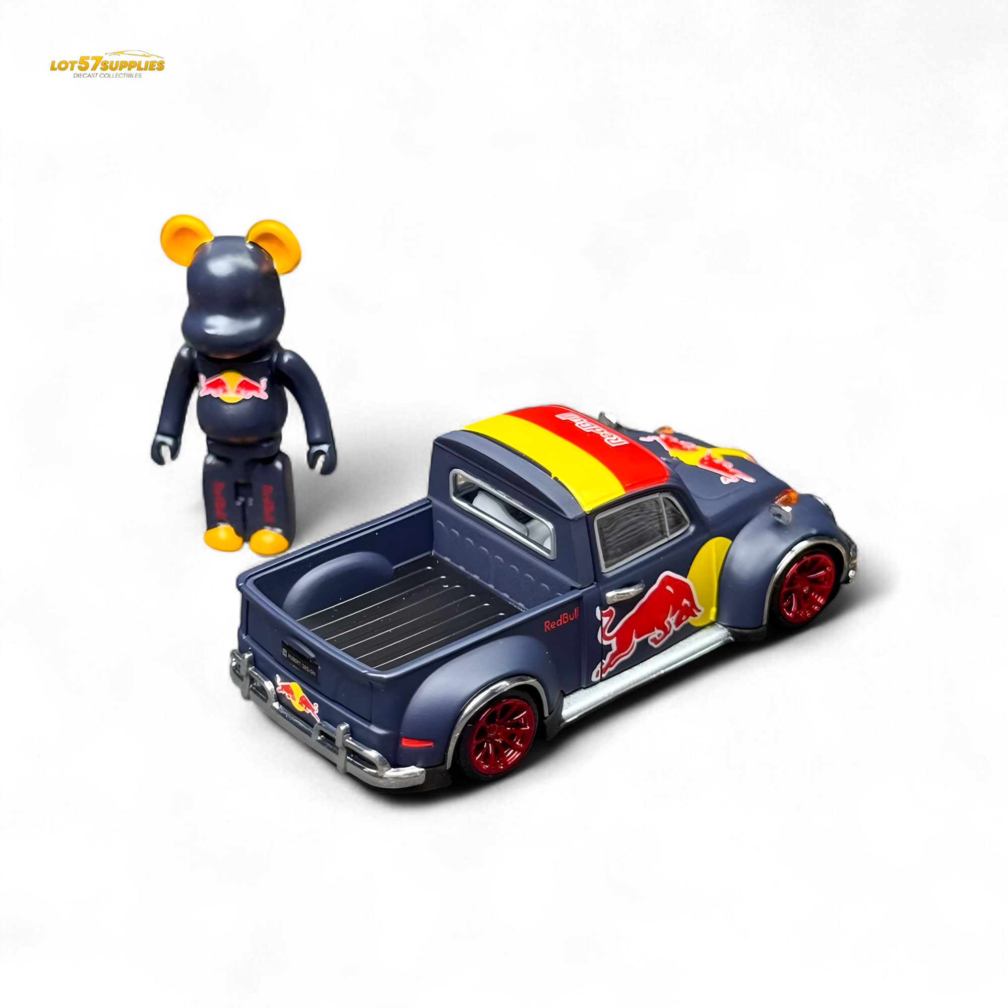 Liberty64 VW Beetle Pickup Red Bull 1:64