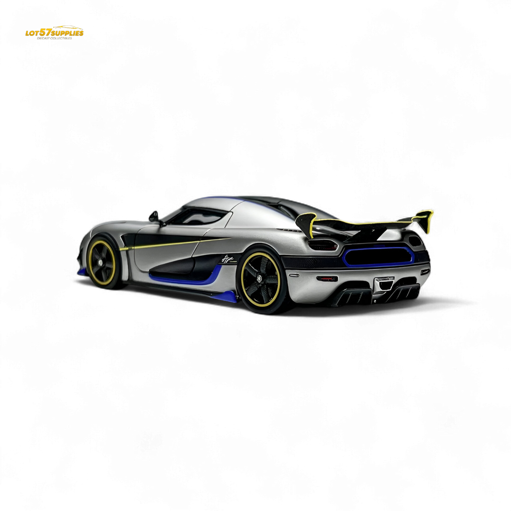 Guo Ji Agera RS Matte Silver Gray 1:64
