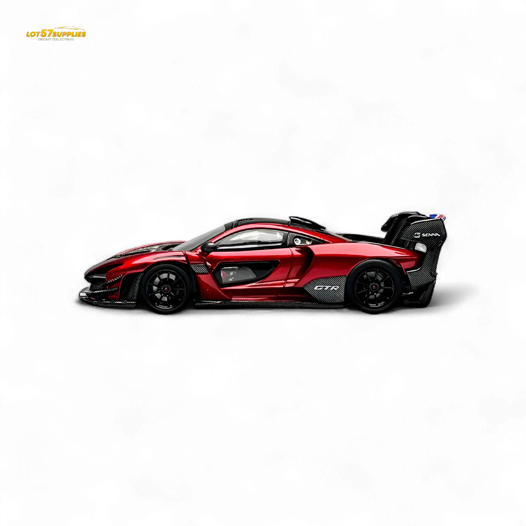 CM Model McLaren Senna GTR Metallic Red 1:64
