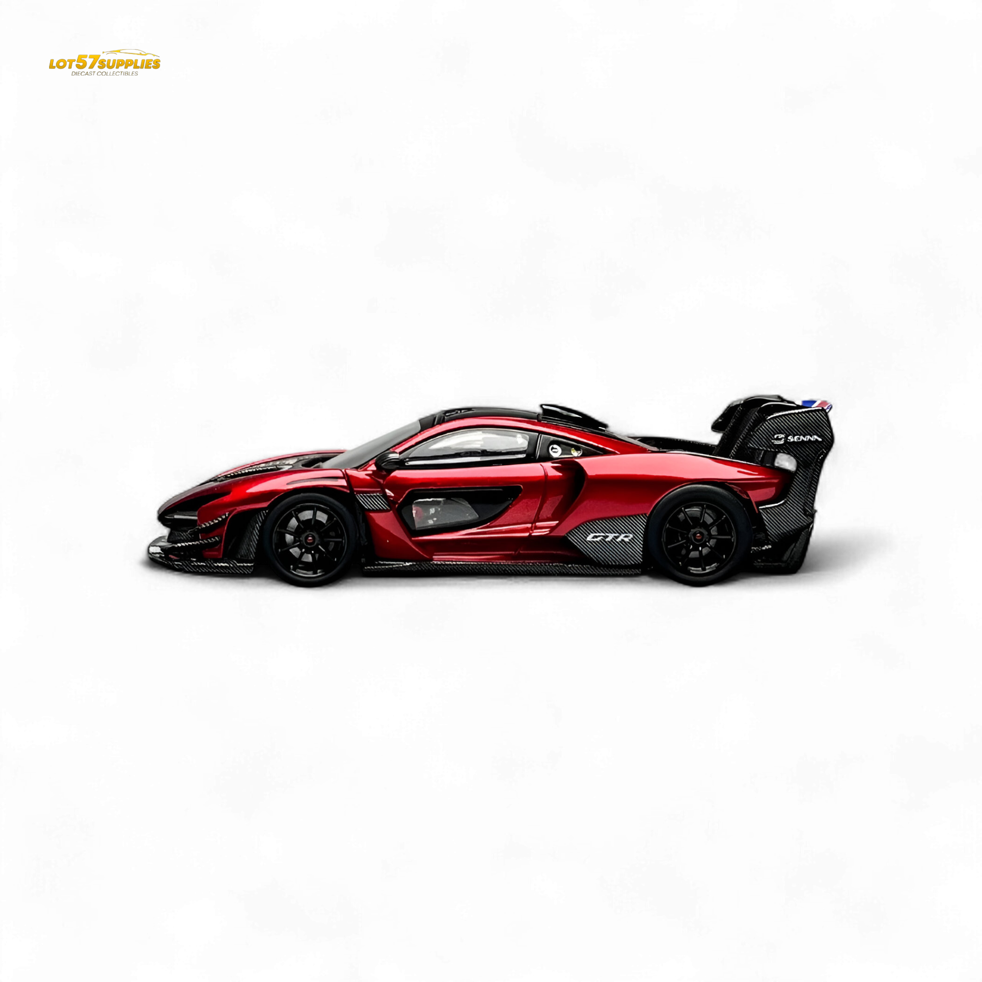 CM Model McLaren Senna GTR Metallic Red 1:64