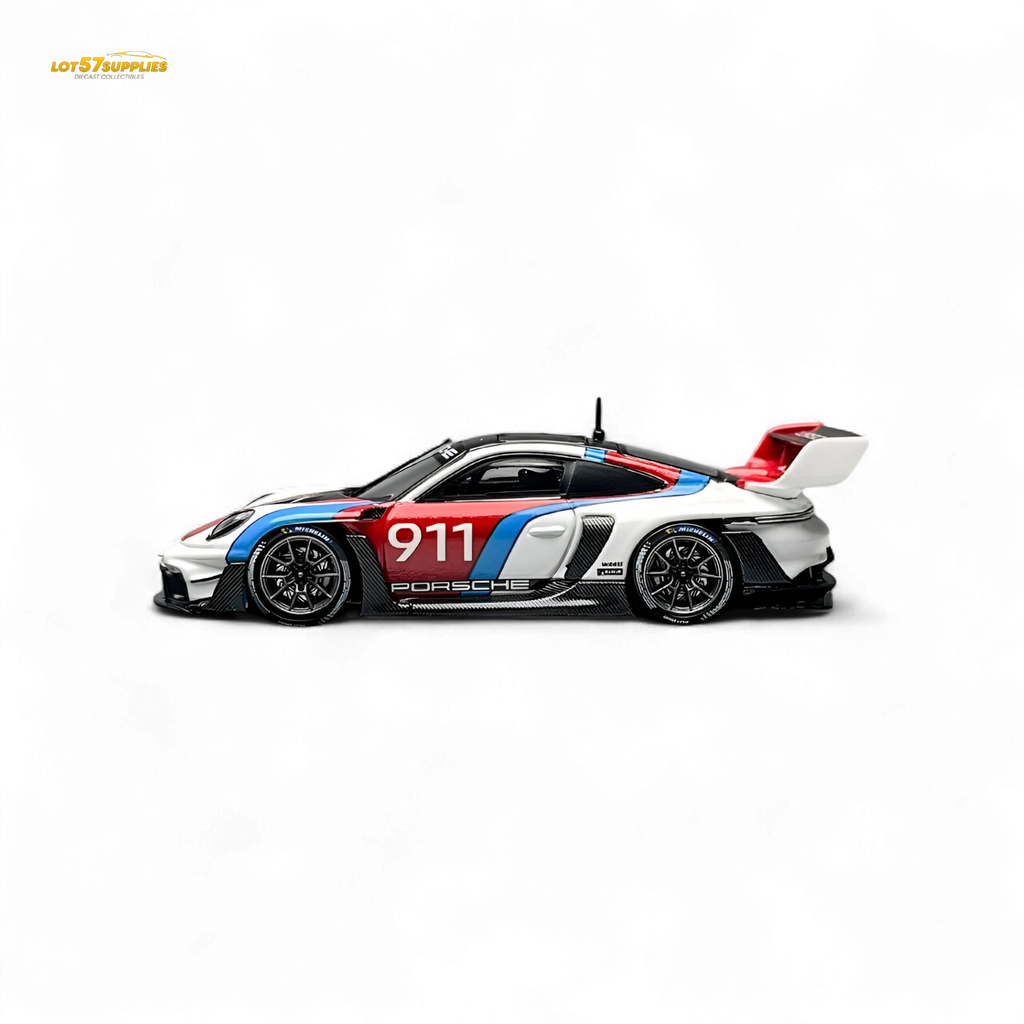 HKM Model Porsche 911 GT3 Rennsport White 1:64