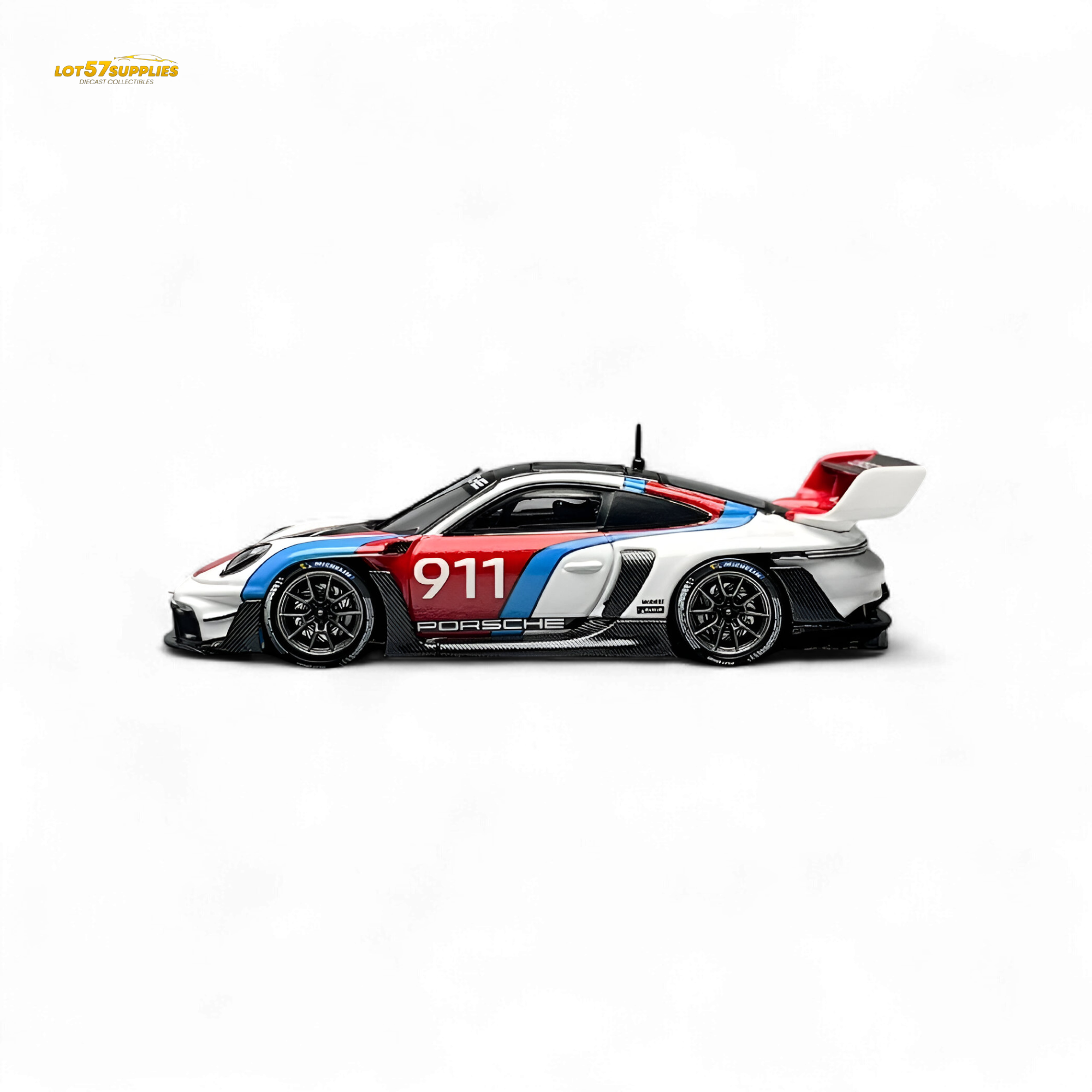 HKM Model Porsche 911 GT3 Rennsport White 1:64