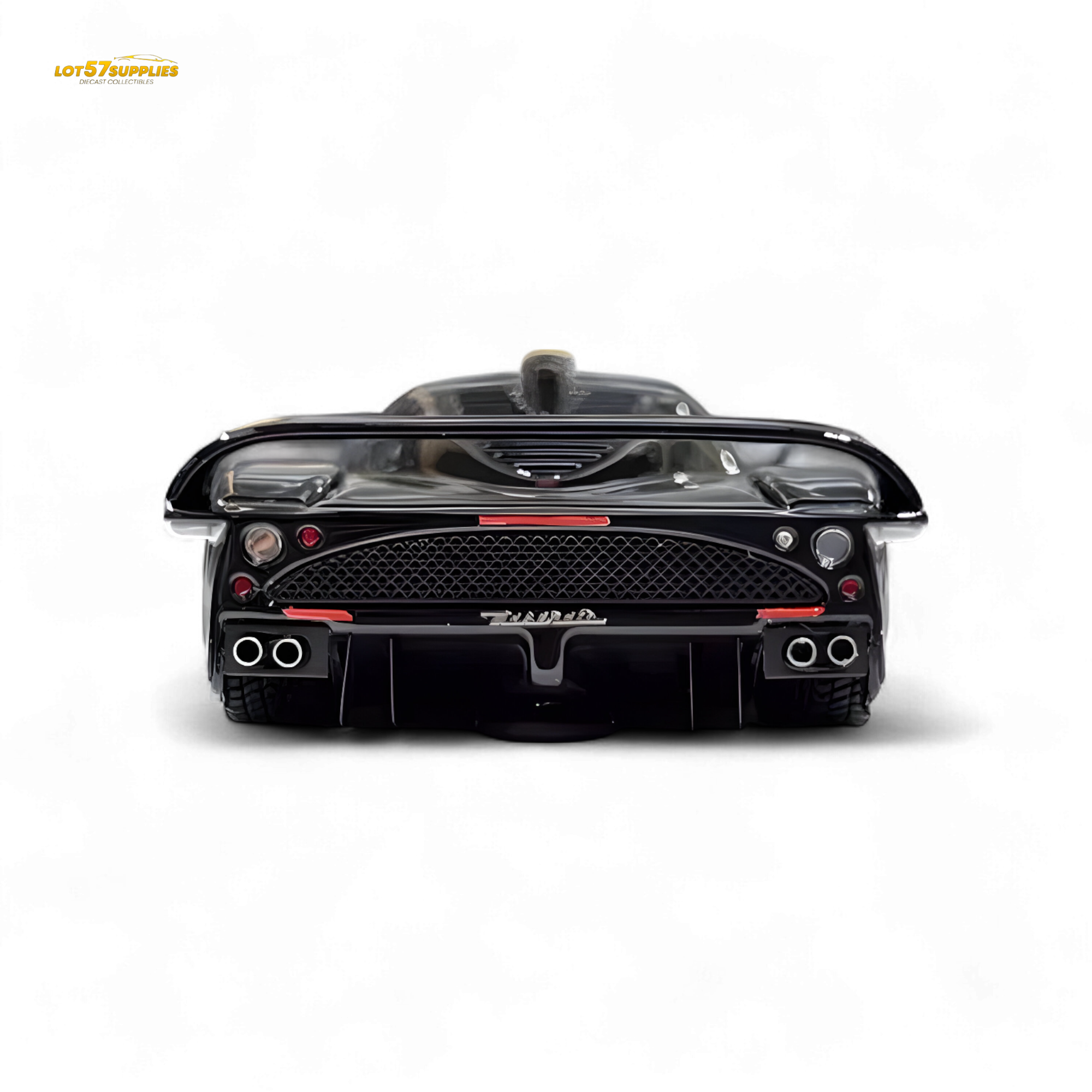 YM Model Maserati MC12 Stradale Corsa Black 1:64