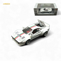 Hone Model 64 288GTO Wide-Body Latte Art White 1:64