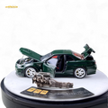 PGM Nissan GTR R34 Z-TUNE - British Green 1:64 Luxury Box 1:64