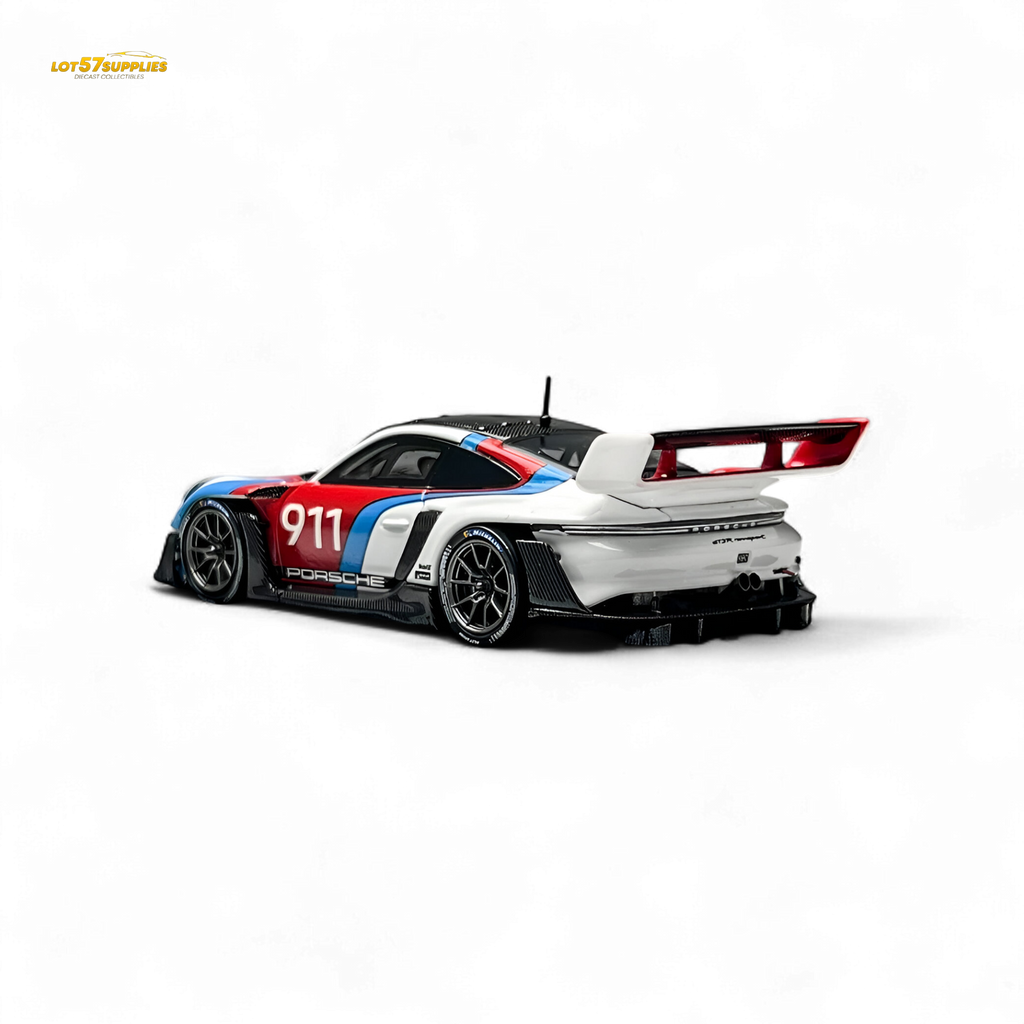 HKM Model Porsche 911 GT3 Rennsport White 1:64