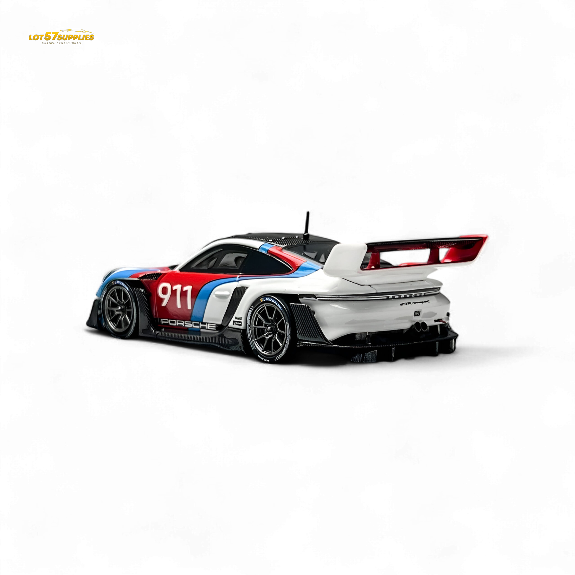 HKM Model Porsche 911 GT3 Rennsport White 1:64