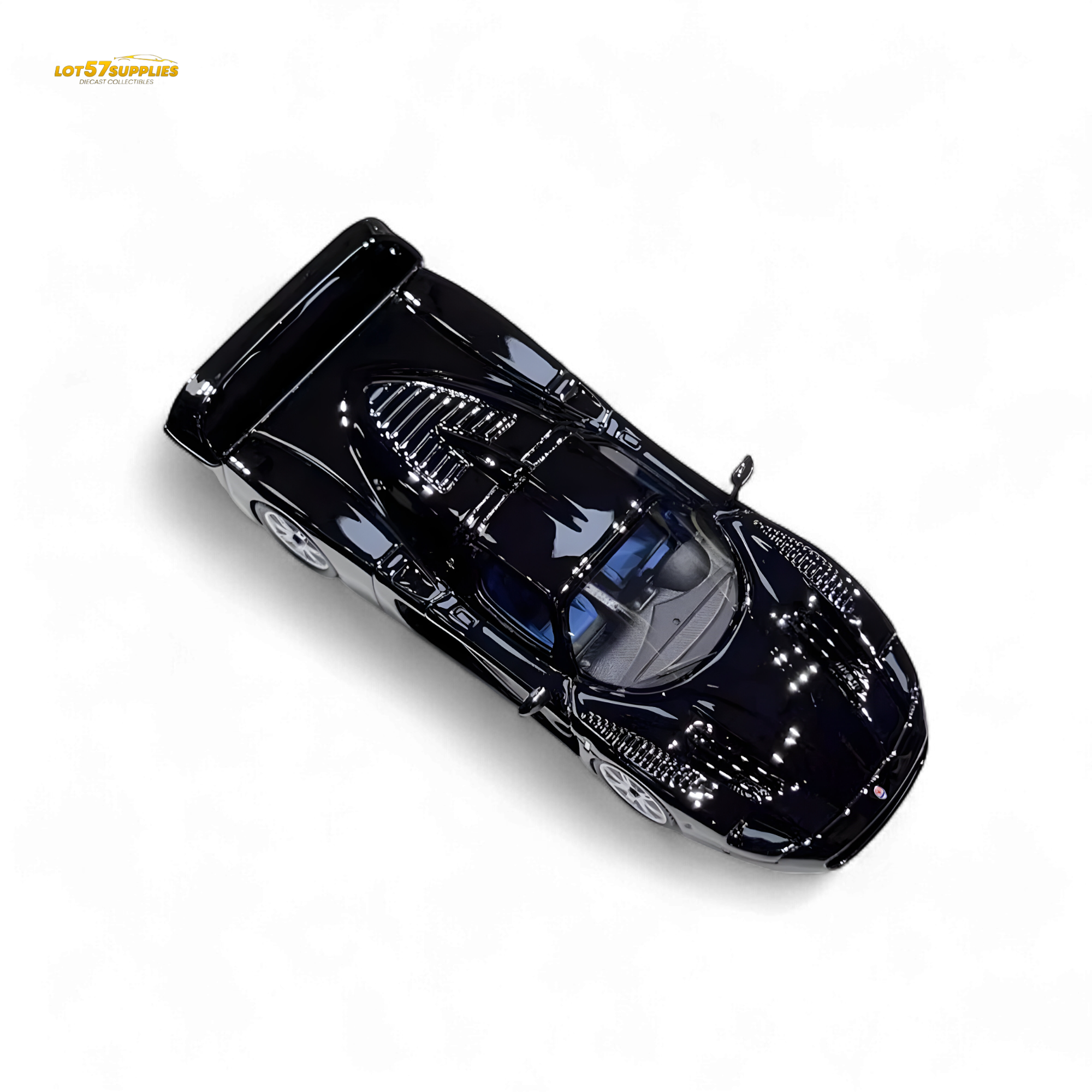 YM Model Maserati MC12 Stradale Corsa Black 1:64