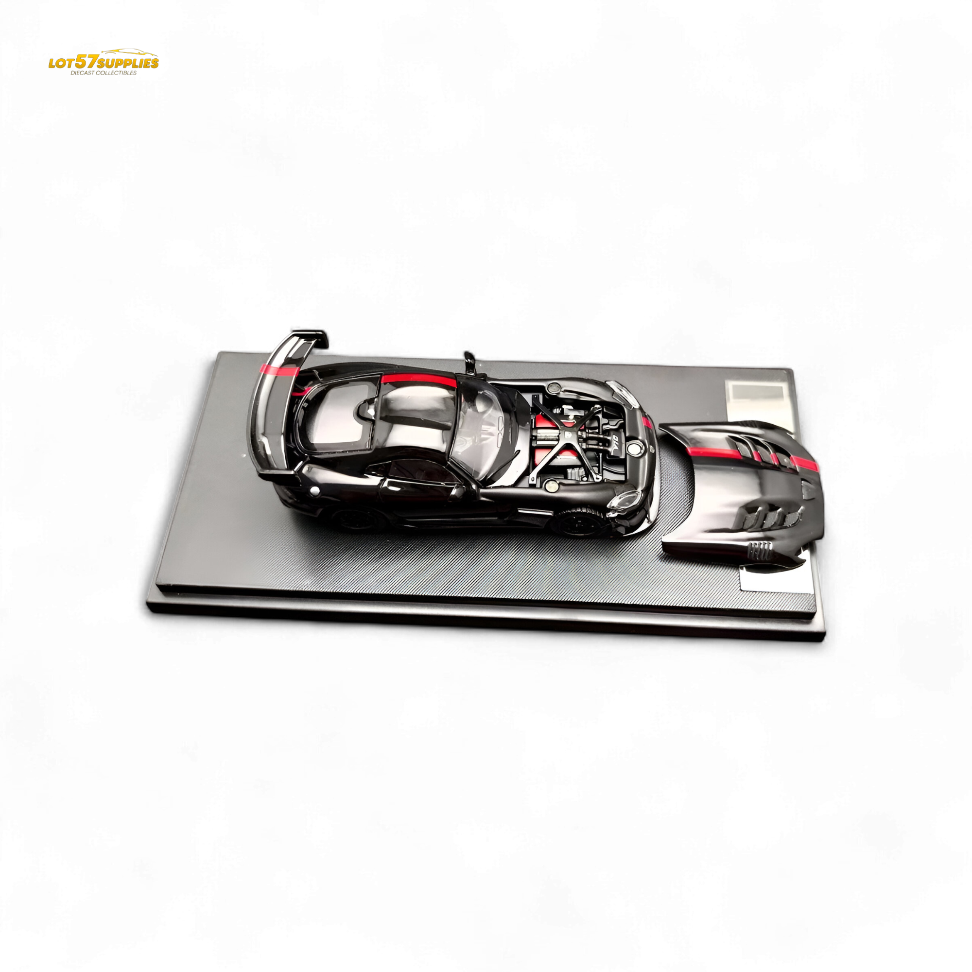 Hone Model Dodge Viper ACR Venom Black 1:64