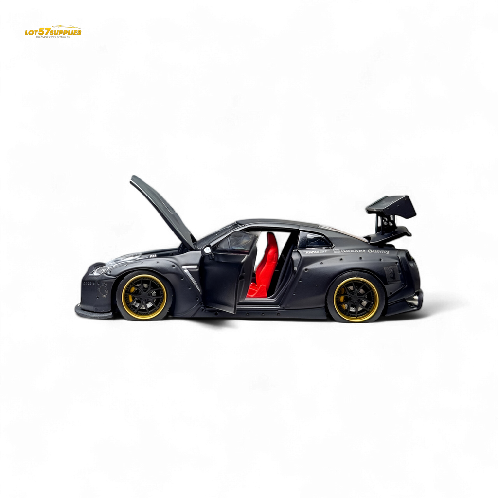 PGM Rocket Bunny R35 Matte Black 1:64