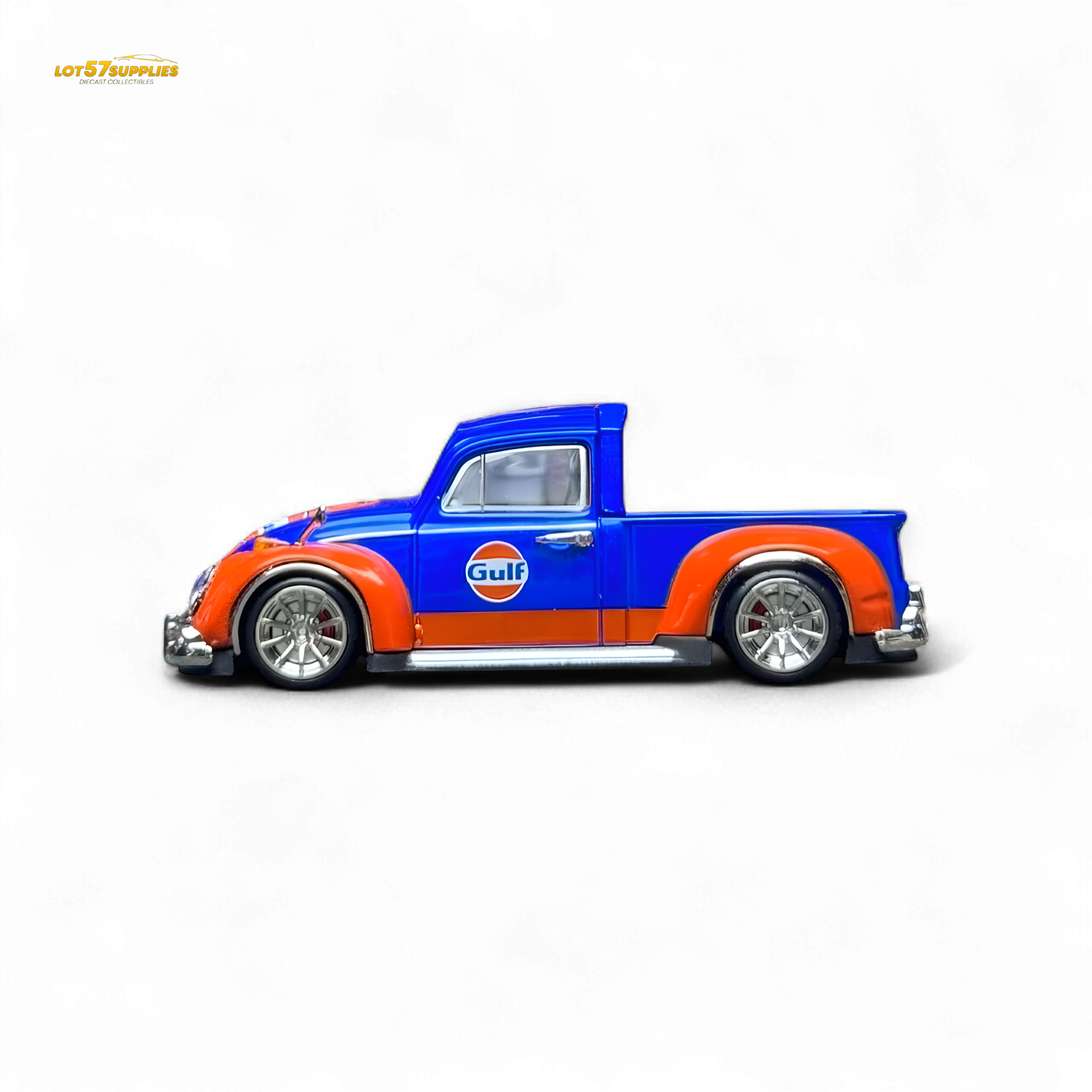 Liberty64 VW Beetle Pickup G U L F Livery 1:64