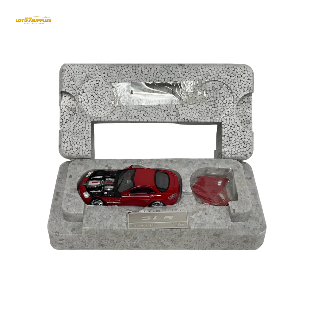 Street Weapon Mercedes-Benz McLaren SLR Red 1:64