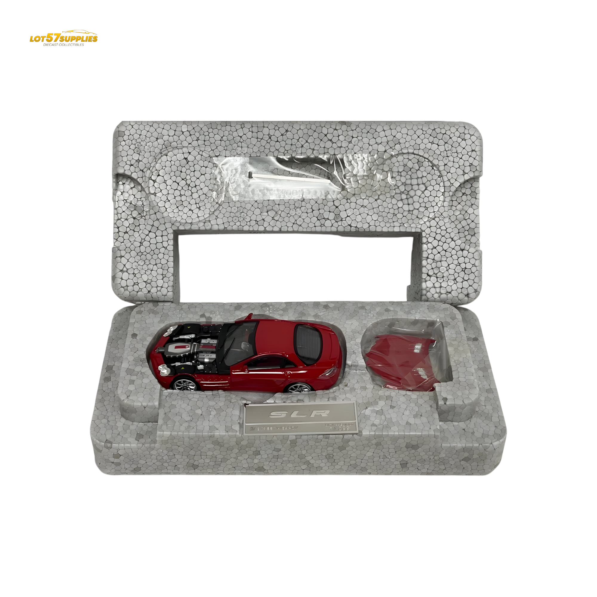 Street Weapon Mercedes-Benz McLaren SLR Red 1:64