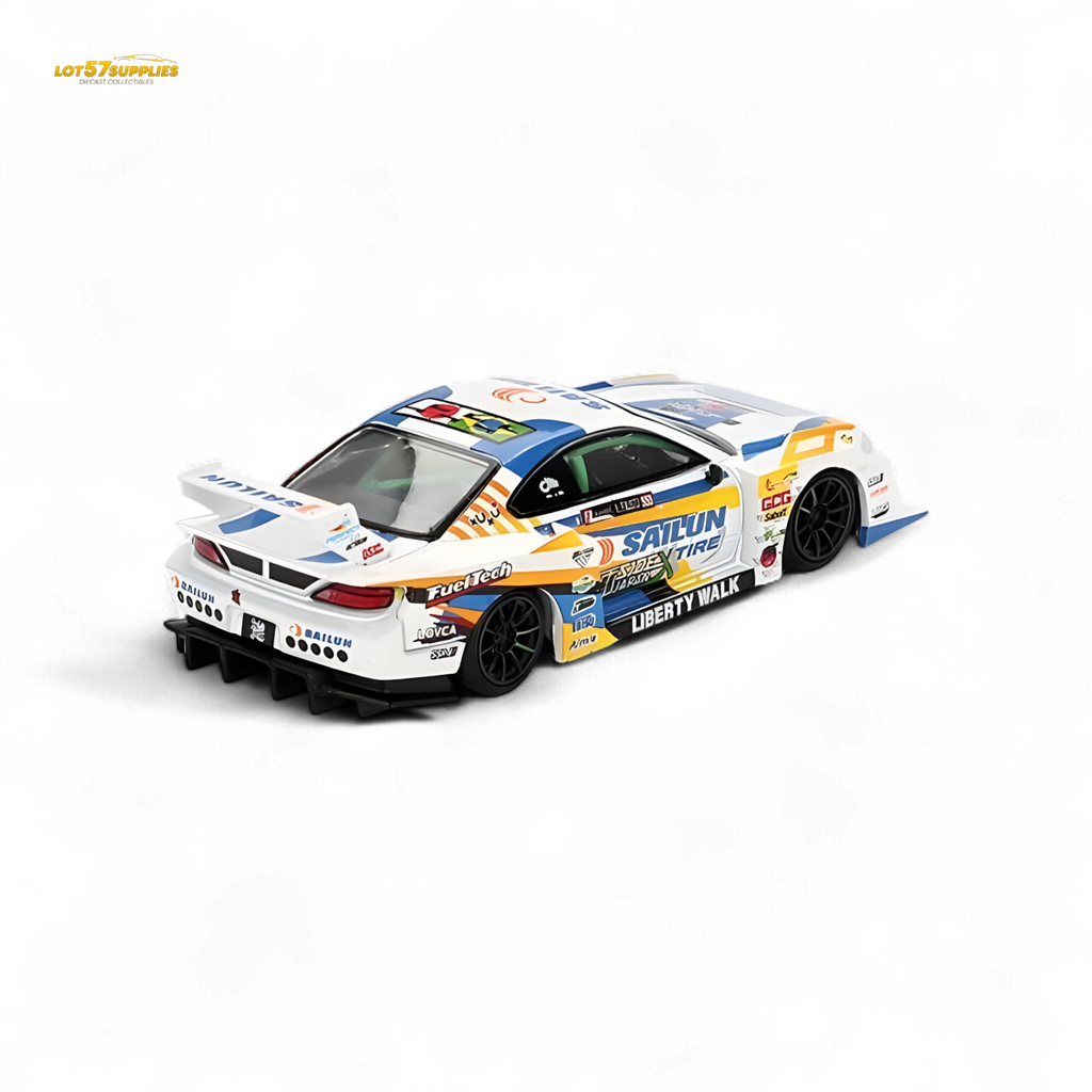 Mini GT Nissan LB-Super Silhouette S15 Silvia 2023 Formula Drift Japan #895 1:64
