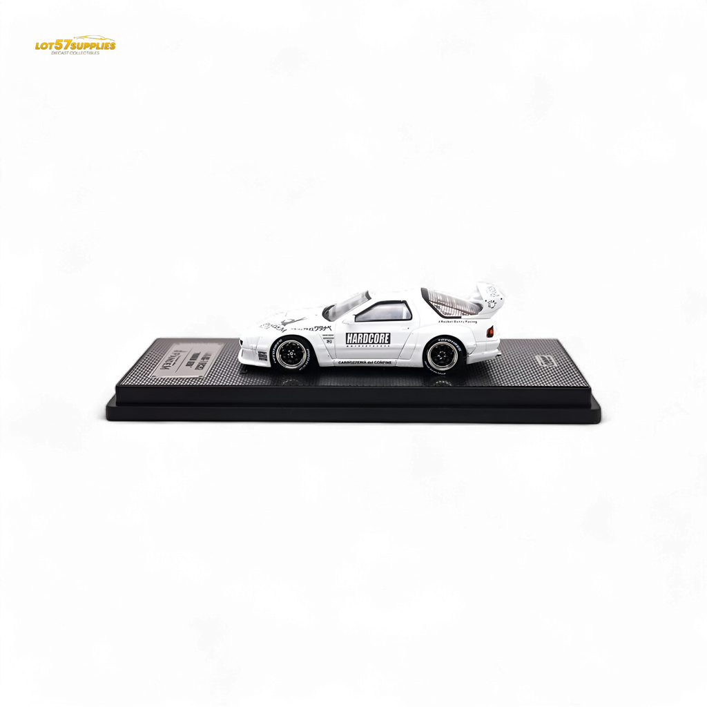 INNO64 Mazda RX-7 FC3S Pandem Aero White 1:64