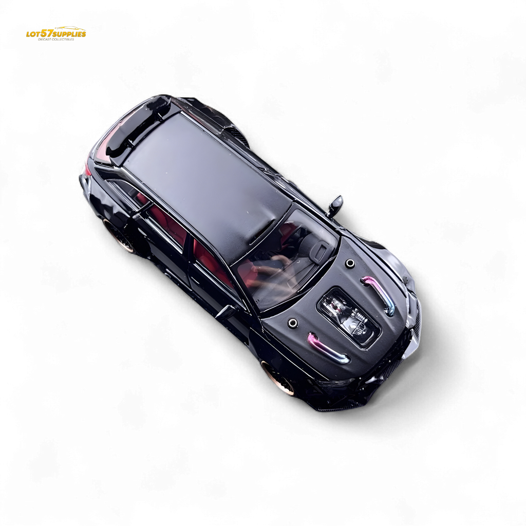 DCM Audi RS6 Wagon Metallic Black 1:64
