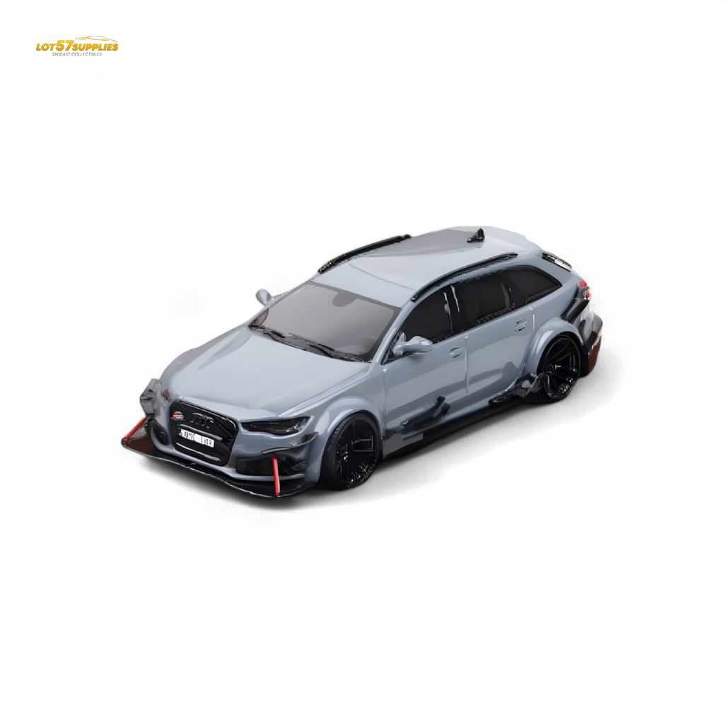 Qidian Model Audi RS6 Avant C7 Cement Grey 1:64