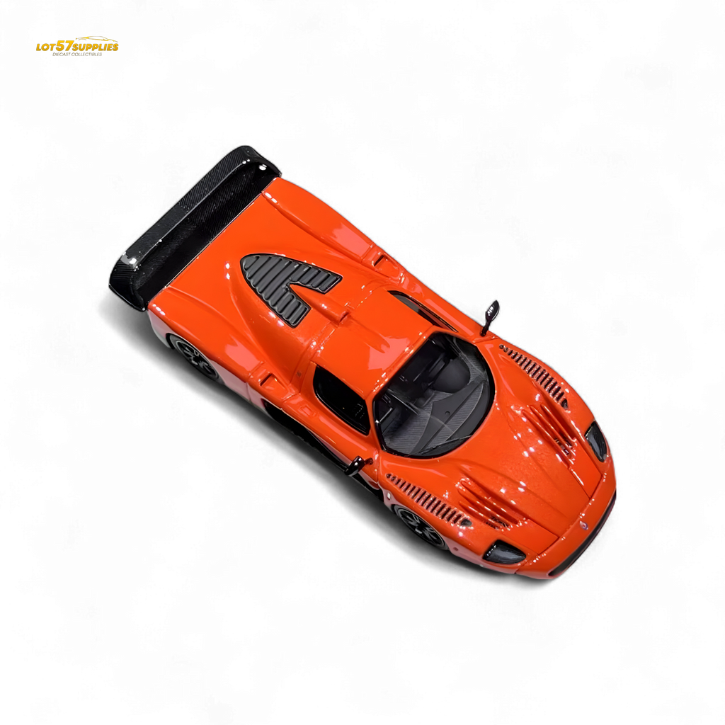 YM Model Maserati MC12 Stradale Corsa 2-Tone Orange 1:64