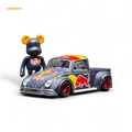 Liberty64 VW Beetle Pickup Red Bull 1:64