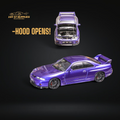 Focal Horizon Nissan Skyline R33 Purple 1:64